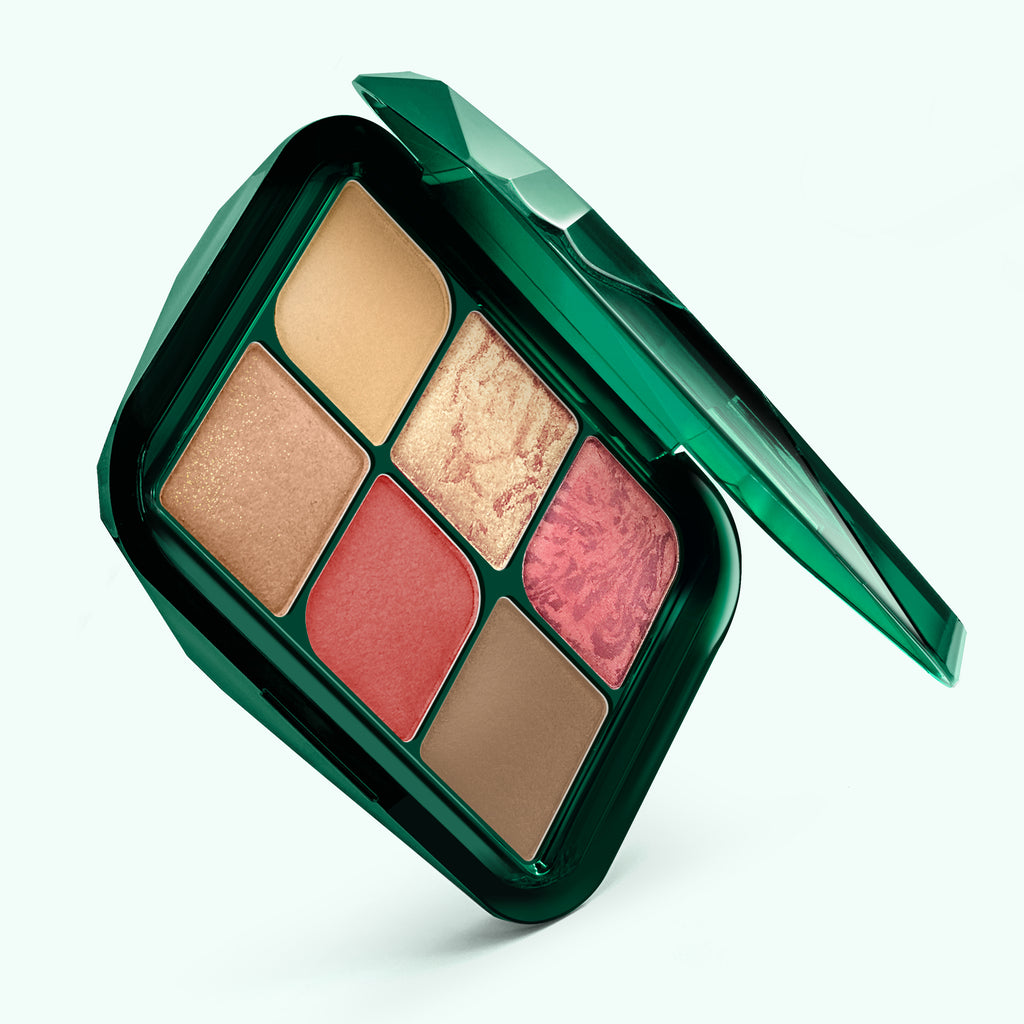 baked palette blush, highlighter & bronzer