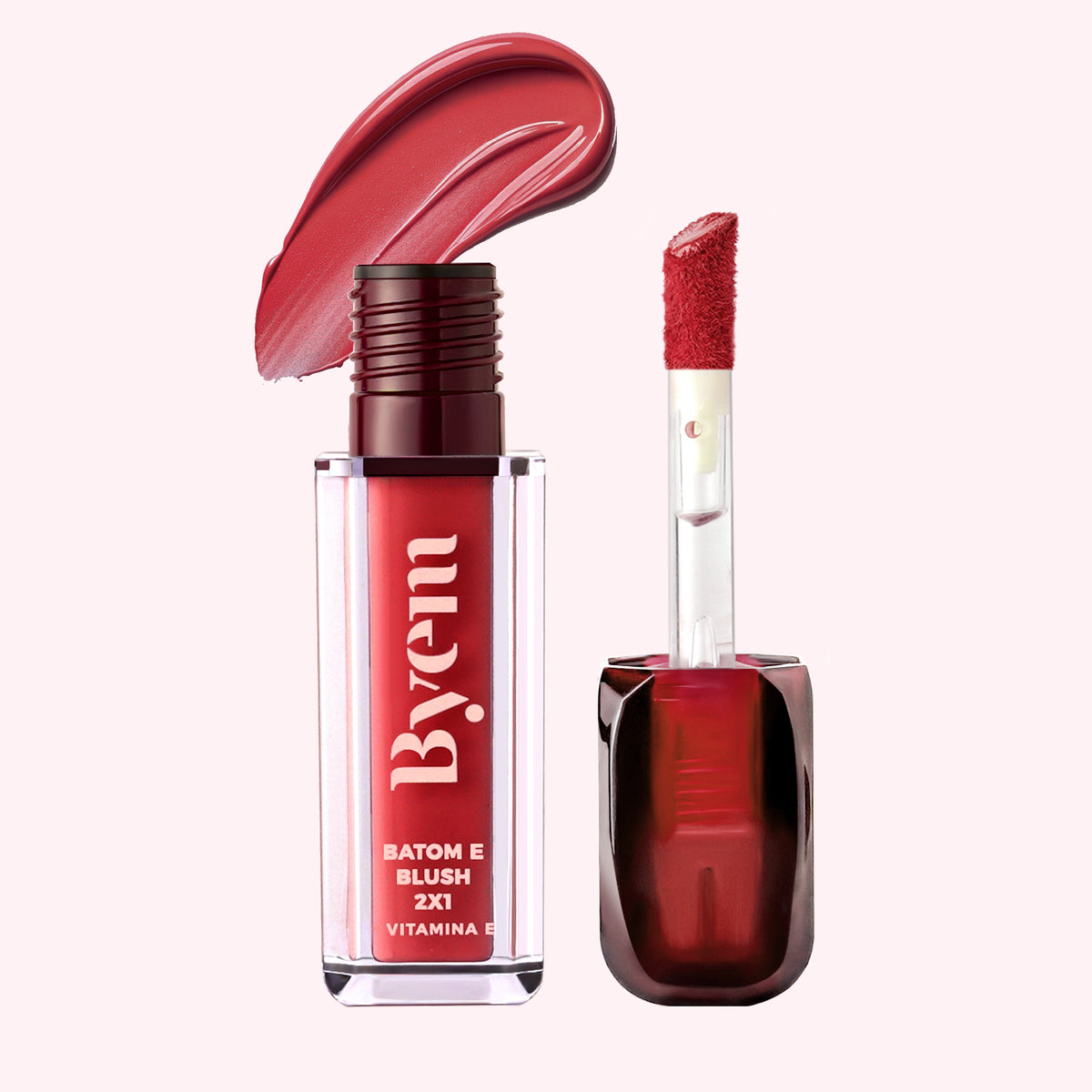 Labial y Blush 2 en 1 + Vitamina E