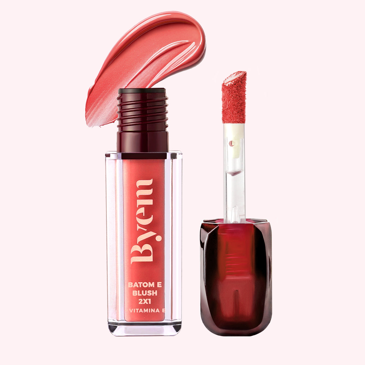 Labial y Blush 2 en 1 + Vitamina E