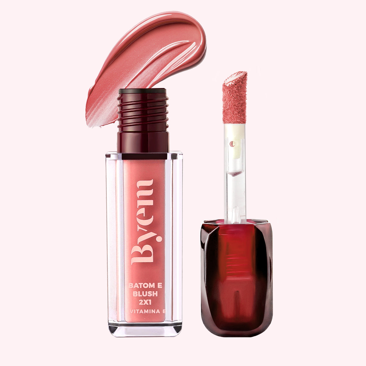 Labial y Blush 2 en 1 + Vitamina E