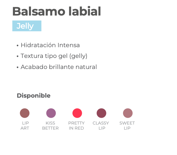 Bálsamo Labial Jelly